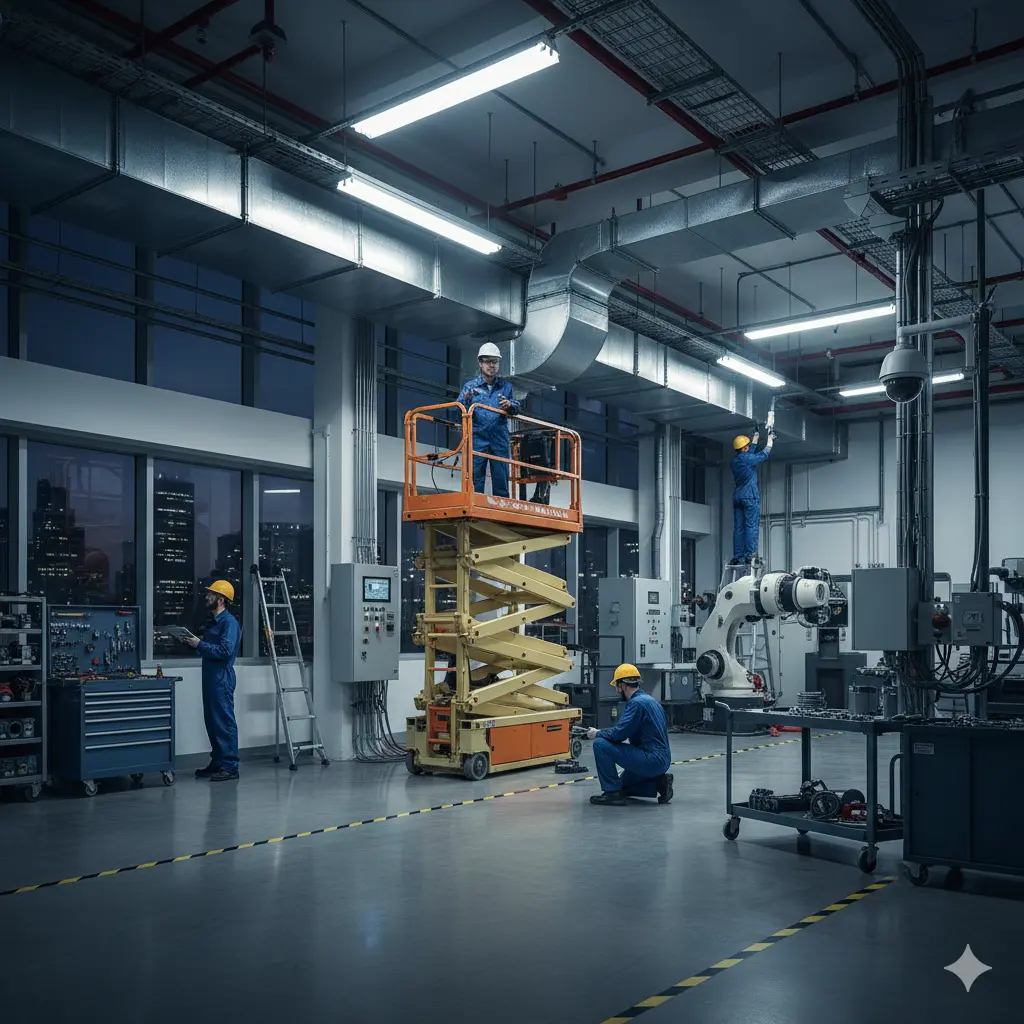 Industrial & facility maintenance, project by RNS